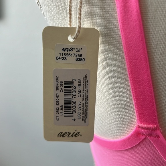 NWT SMOOTHEZ by Aerie Balconette Mesh Underwire Bra - Picture 6 of 7